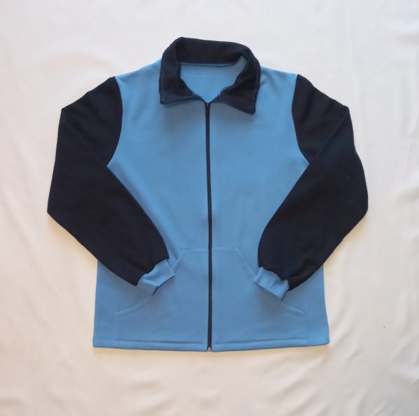 SUDADERA CREMALLERA COMBI C-BOLSILLO
